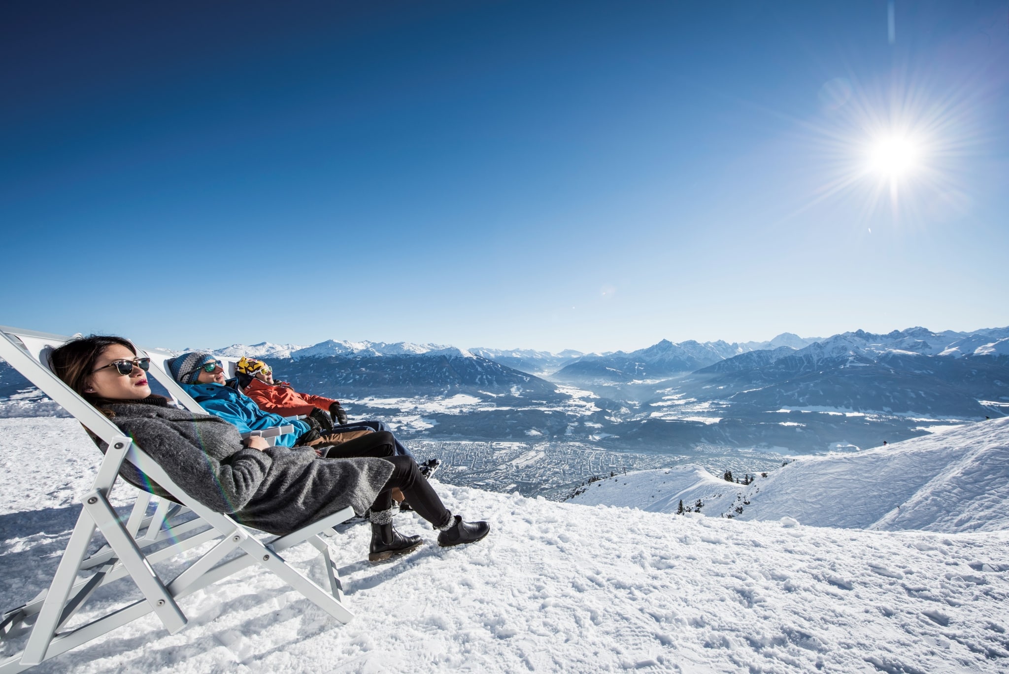 Mit dem SKI plus CITY Pass ruft das winterliche Urlaubsvergnügen in der Region Innsbruck - Copyright © Innsbruck Tourismus Andre Schönherr